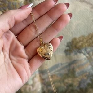 Vintage 14KT GF Mom Gold Tone Locket